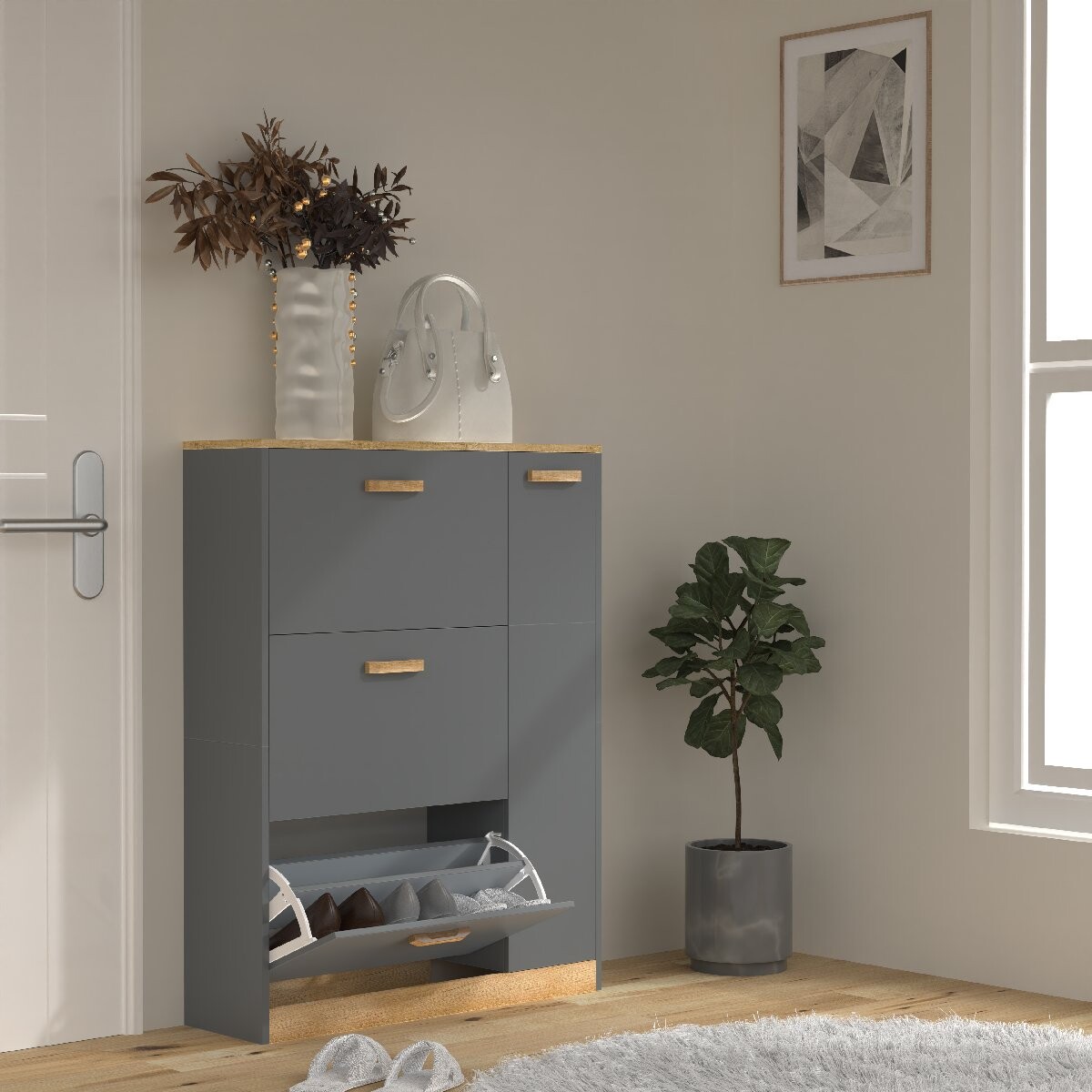 Regál na topánky VCM 