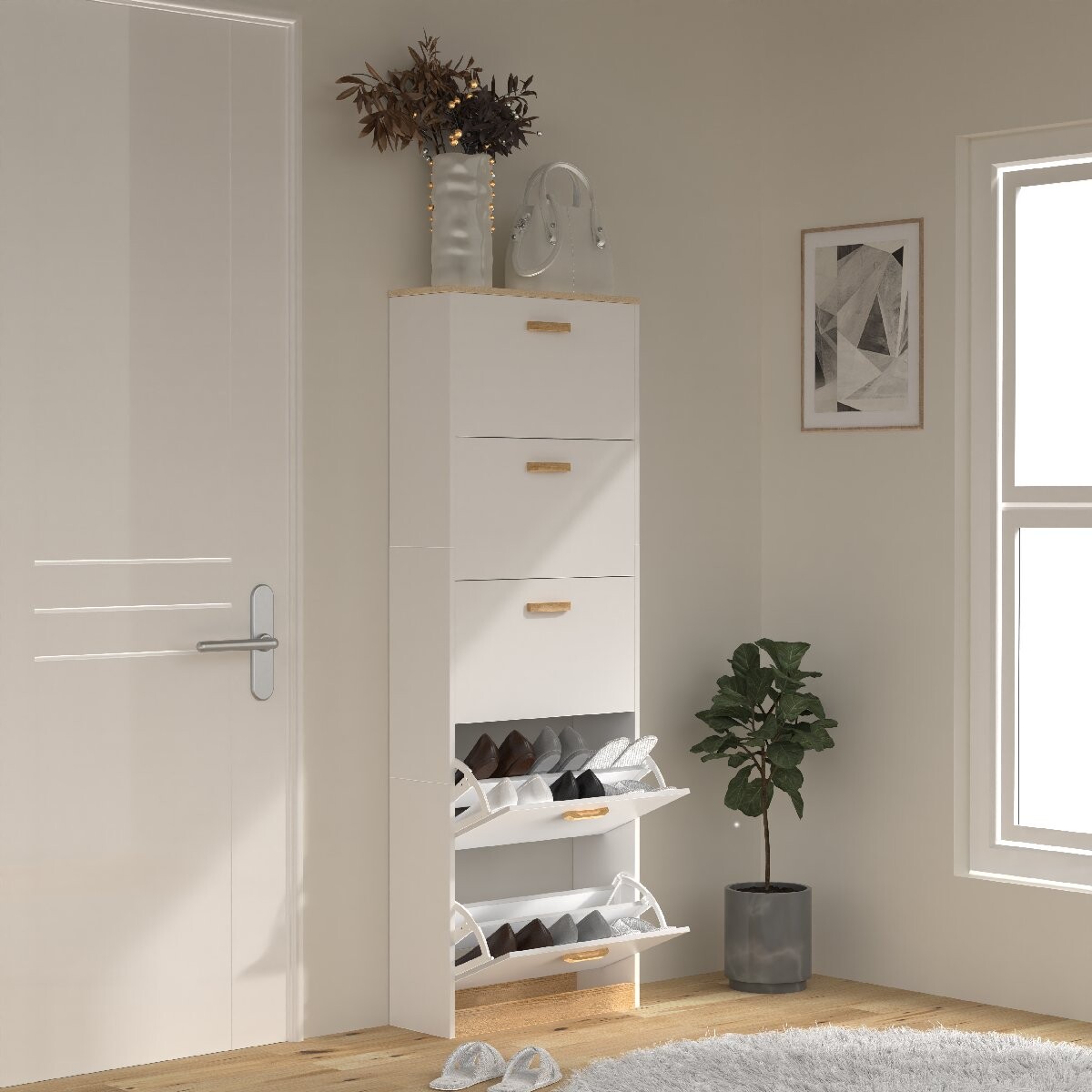 Regál na topánky VCM 