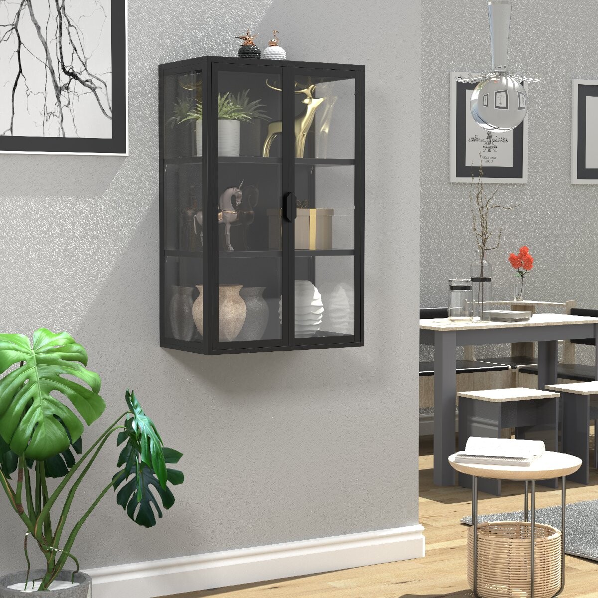 VCM Nástenná vitrína 