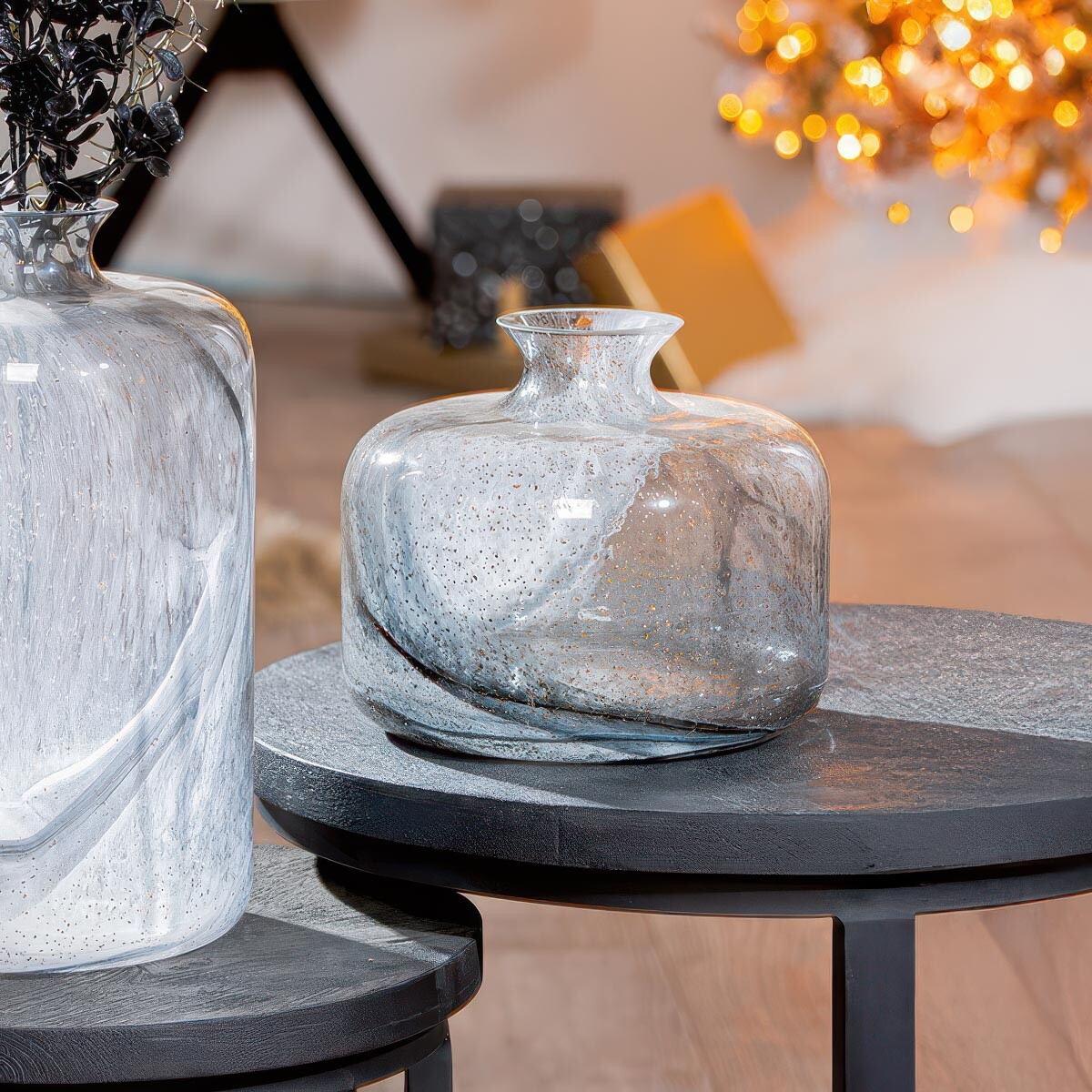 Sklenená váza Fumo, 18,5 cm