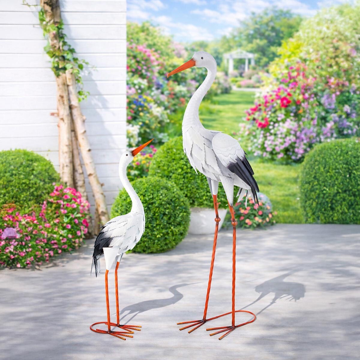 Dekorácia Bocian, 91 cm