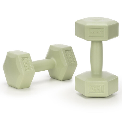 Jednoručné činky - 2 ks - 2x1,5 kg - zelené