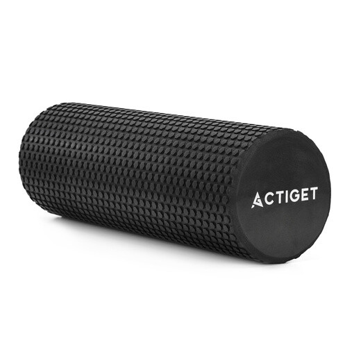 Masážny penový valec/roller - čierny