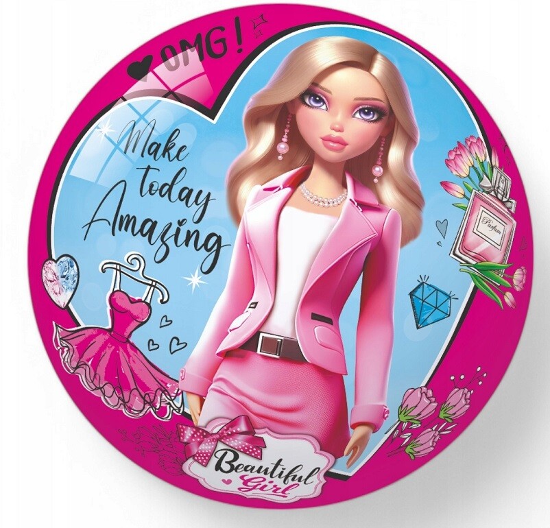 Lopta 23cm Beautiful Girl