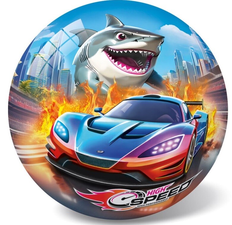 Lopta 23cm Monster Truck