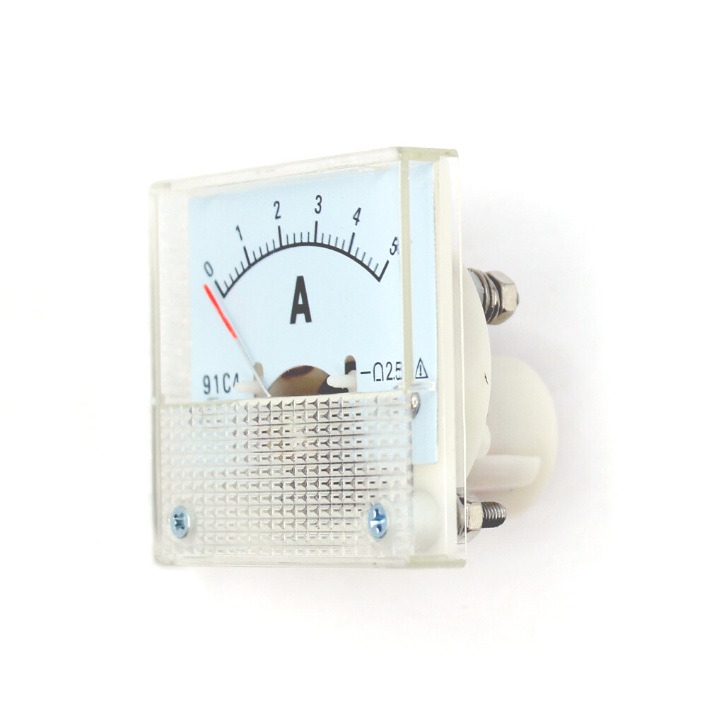 Panelový ručičkový ampérmeter 91C4 - 0 až 5A DC