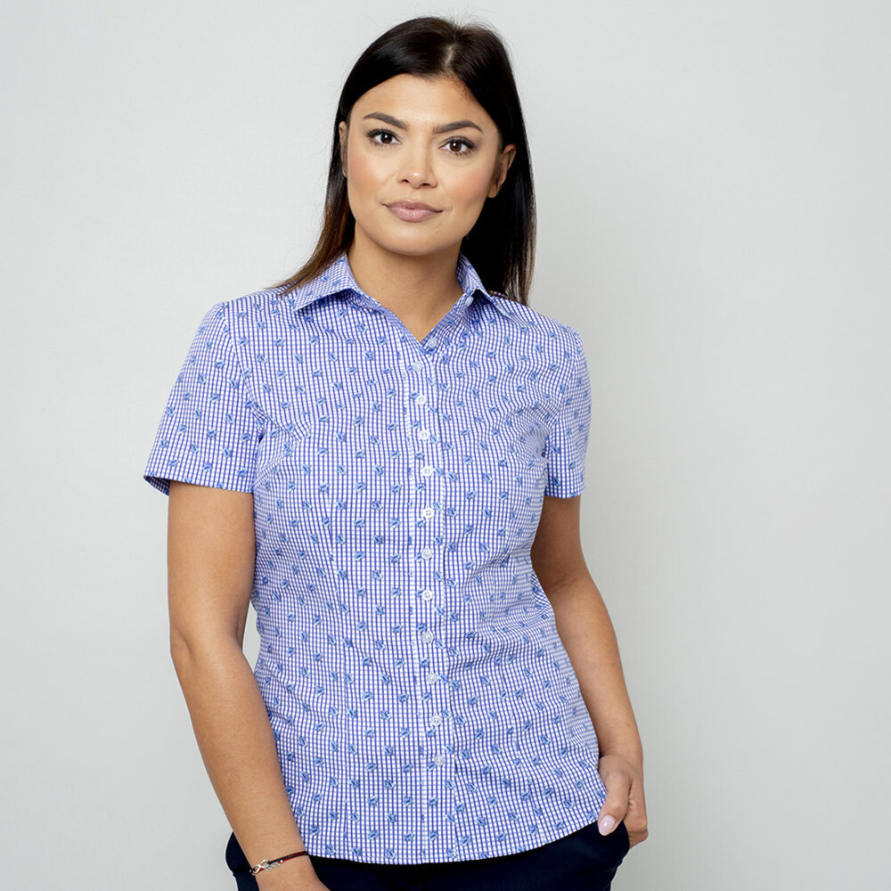 Dámska Dámska košeľa - krátky rukáv Willsoor Vzor 10916