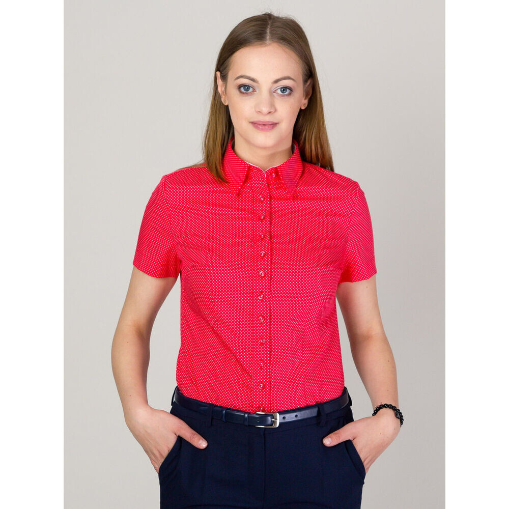 Dámska Dámska košeľa - krátky rukáv Willsoor Vzor 11757