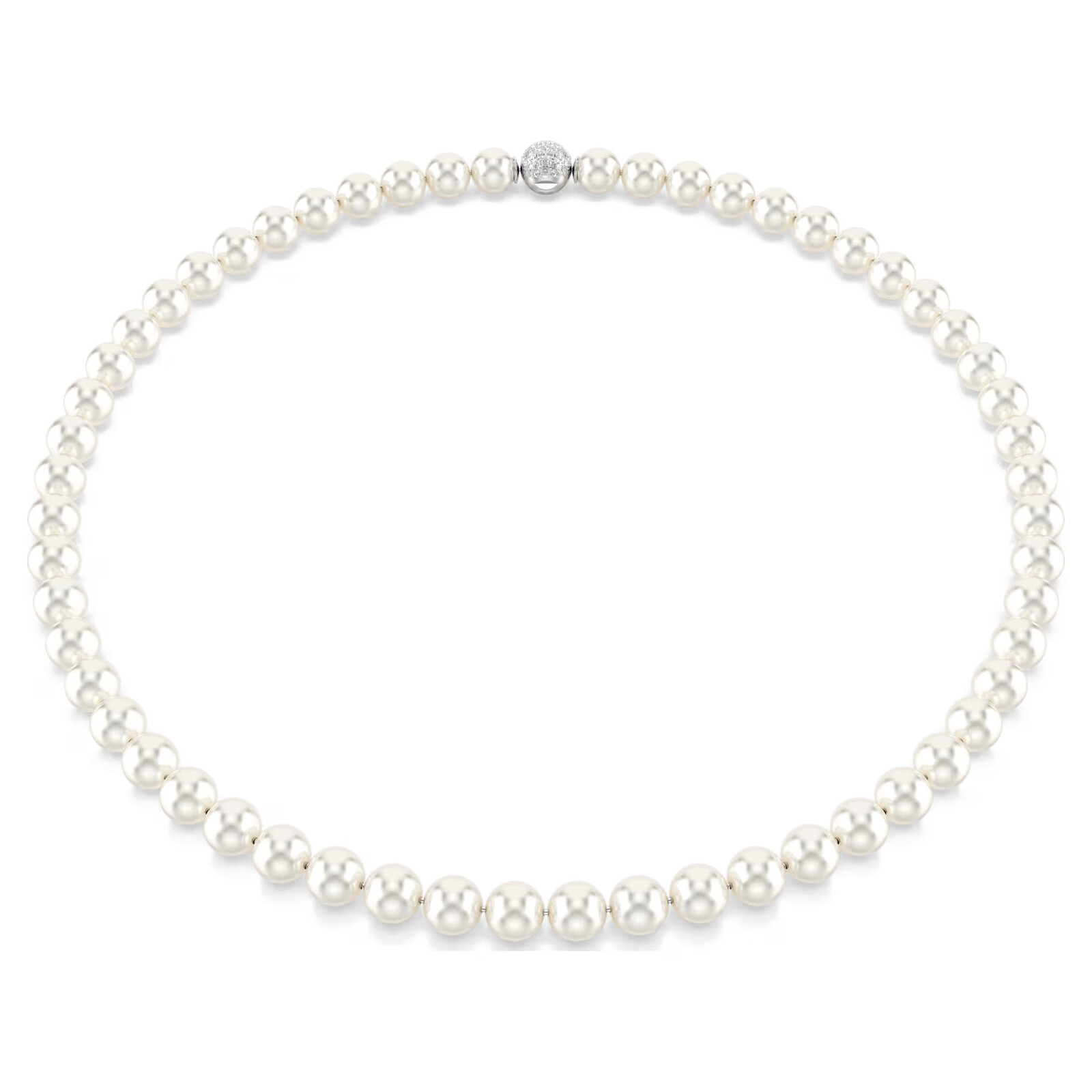 Swarovski Elegantný perlový náhrdelník Matrix 5747746