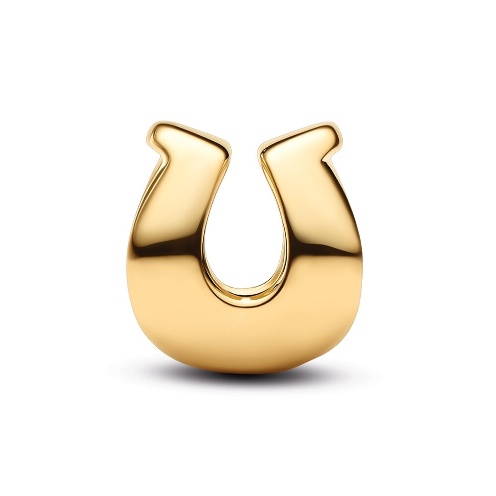 Pandora Pozlátená mini korálka Podkova Shine Moments 764517C00