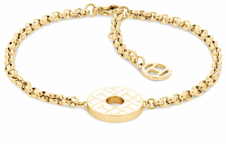 Tommy Hilfiger Pozlátený náramok z ocele s ozdobou 2780482