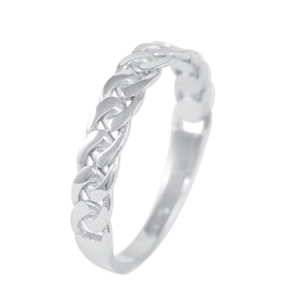 Soliter Štýlový dámsky prsteň z bieleho zlata 221 001 00680 07 60 mm