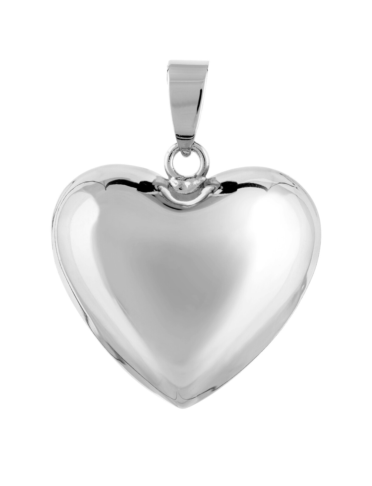 MUMMY BELL Postriebrená tehotenská rolnička Srdiečko RSS