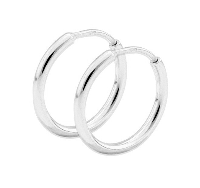 Soliter Minimalistické kruhy z bieleho zlata 231 001 00334 07