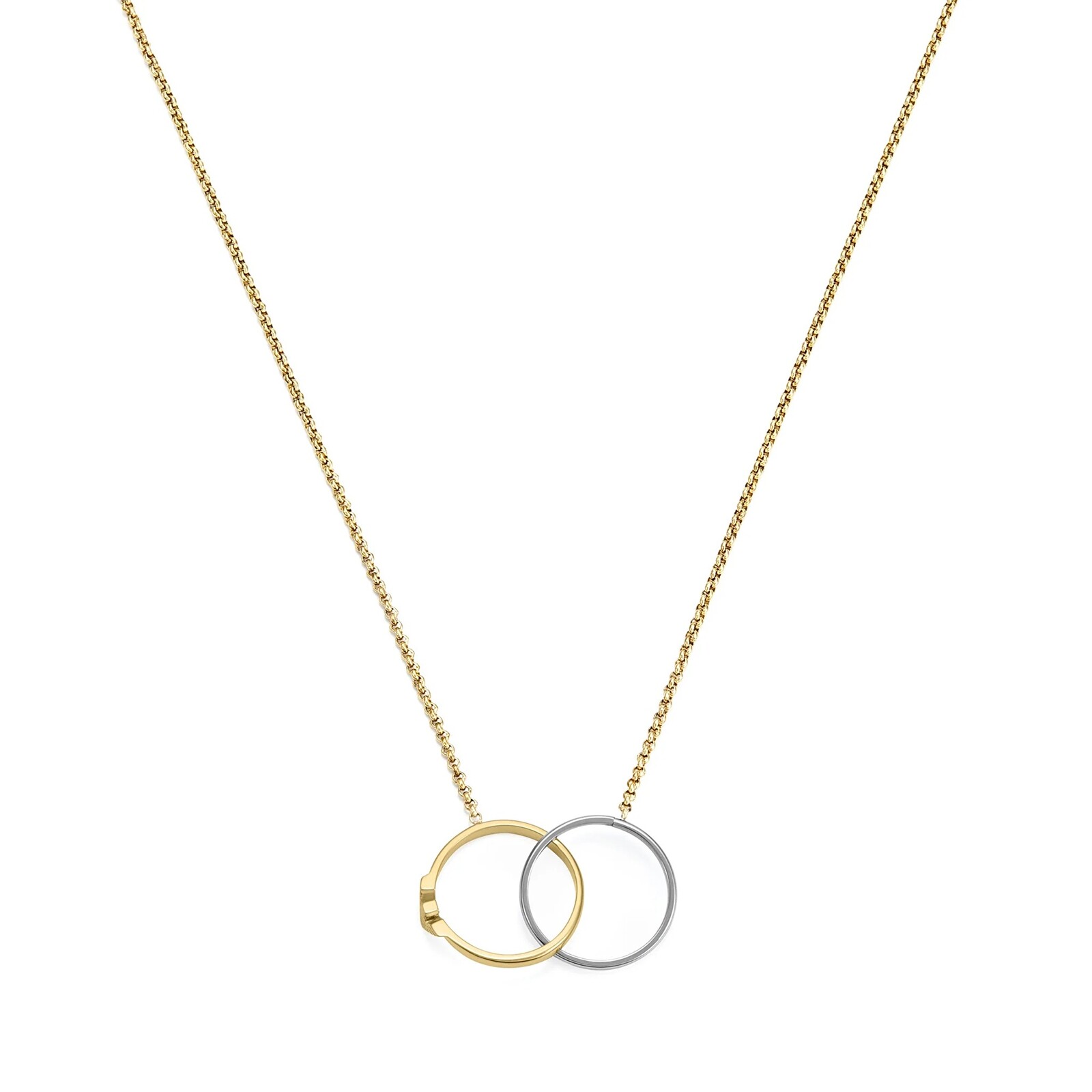 Emporio Armani Pánsky bicolor náhrdelník EGS3231710