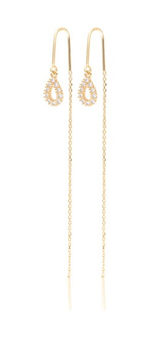 Soliter Retiazkové náušnice zo žltého zlata Kvapka 239 001 01342 00