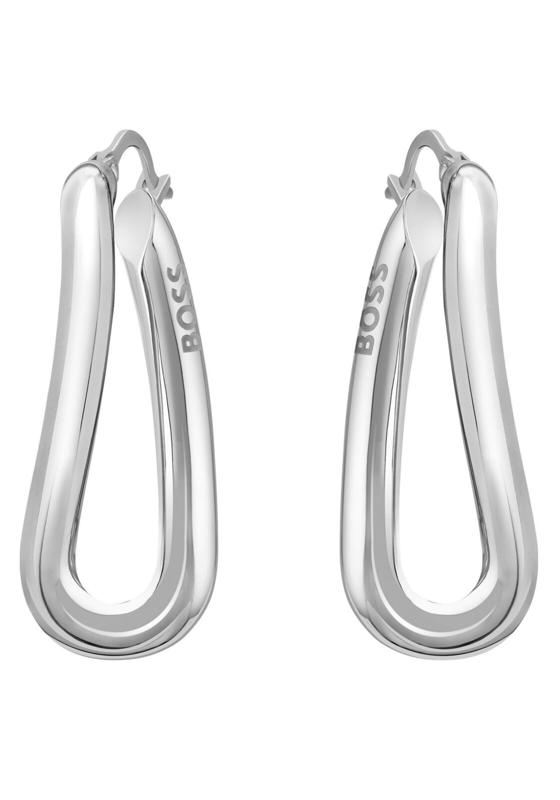 Hugo Boss Štýlové oceľové visiace náušnice Melya 1580439