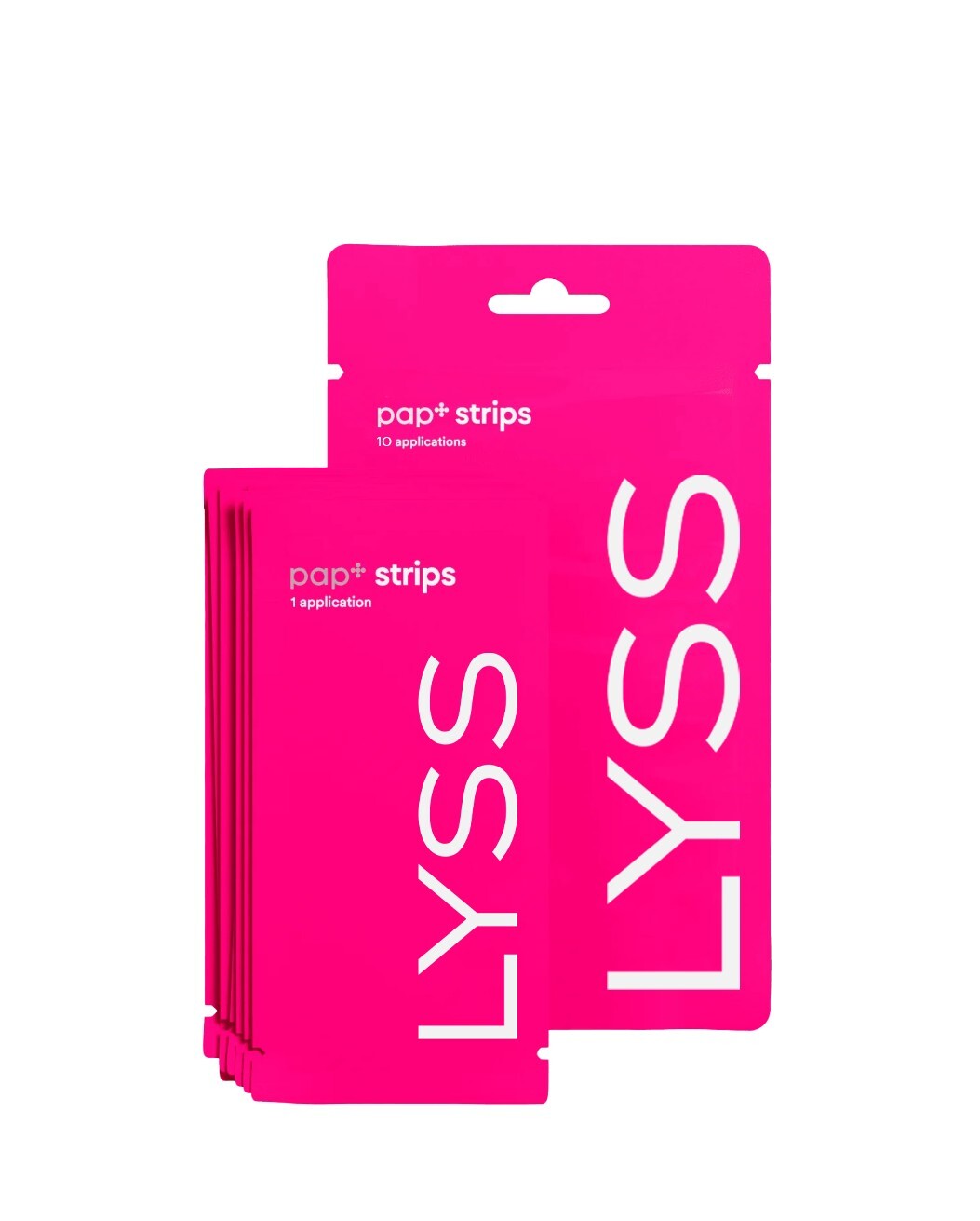 LYSS PAP+ Bieliace pásky na zuby