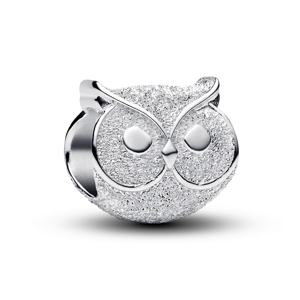 Pandora Strieborná mini korálka Sova Moments 794525C00