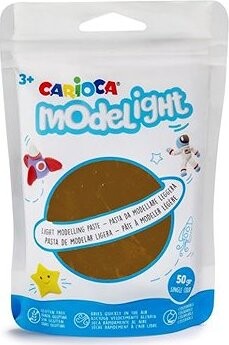 Carioca Modelovací hmota Modelight 50 g, hnědá