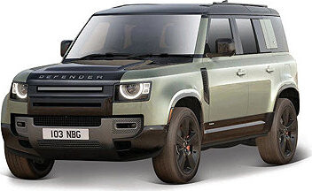 Bburago Land Rover Defender 110 1 : 24 strieborná