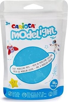 Carioca Modelovací hmota Modelight 50 g, světle modrá