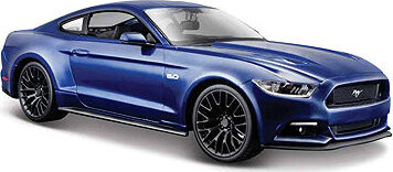 Maisto Ford Mustang GT 2015 1:24 modrá metalíza