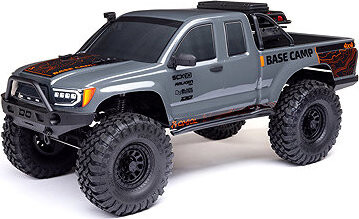 Axial SCX10 III Base Camp 4WD 1:10 RTR sivé