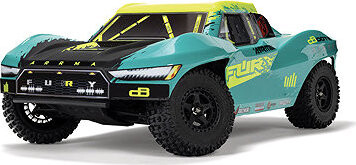 Arrma Fury 223S BLX 2WD 1:10 RTR DSC zelené