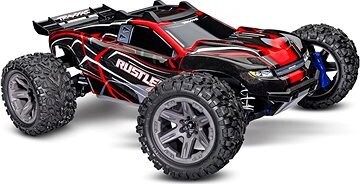 Traxxas Rustler 1:10 2BL 4 WD červený