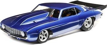Losi 22S Dragster 1:10 1969 Camaro RTR modré
