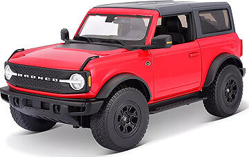 Maisto Ford Bronco Wildtrak 2021 1:18 červená