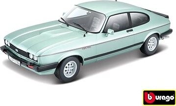 Bburago 1 : 24 Plus Ford Capri 1982 light green