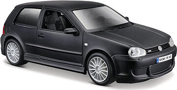 Maisto Volkswagen Golf R32 1:24 černá matná