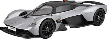 Maisto Aston Martin Valkyrie 1:18 stříbrná