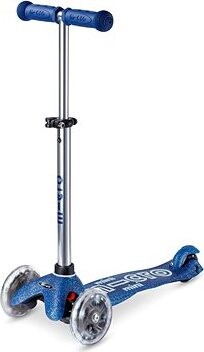 Micro Mini Deluxe Glitter LED navy