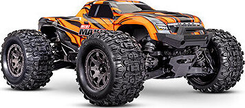 Traxxas Mini Maxx 1:12 BL-2s RTR oranžové