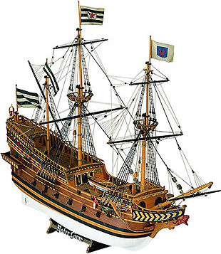 Mamoli Roter Löwe 1597 1:55 kit