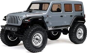 Axial SCX24 Jeep Wrangler JLU CRC 2019 V3 1:24 4WD sivý