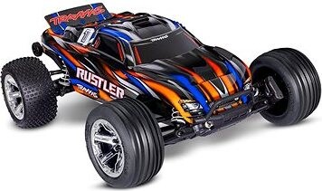 Traxxas Rustler 1:10 BL-2s RTR oranžový