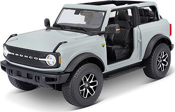 Maisto Ford Bronco Badlands 2021 1:18 kaktusově šedá