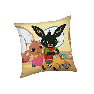 Jerry Fabrics Vankúšik Zajačik Bing Lets Play 40 × 40 cm