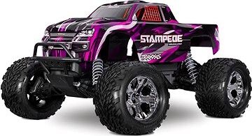 Traxxas Stampede 1:10 BL-2s RTR ružový