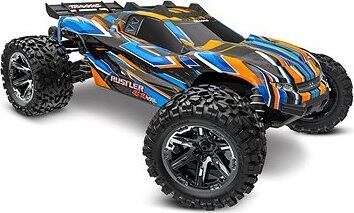 Traxxas Rustler 1:10 VXL HD 4WD RTR oranžový