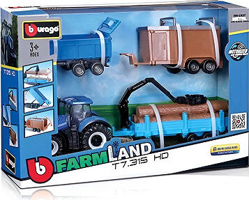 Bburago New Holland T7.315 s doplňky (dárkové balení)