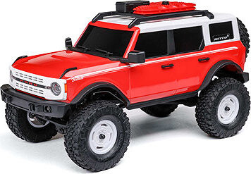 Axial SCX24 Ford Bronco 2021 1:24 4WD RTR červený