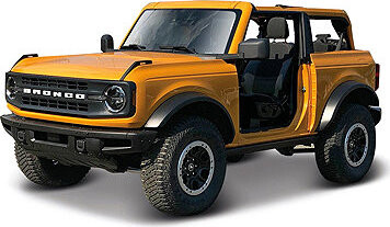 Maisto Ford Bronco Badlands 2021 1:18 oranžová