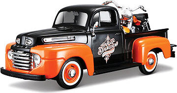 Maisto Ford F-1 Pickup 1948 s FLH Duo Glide 1958 1:24