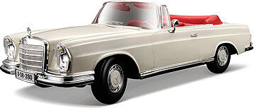 Maisto Mercedes-Benz 280SE Cabrio 1967 1:18 krémová