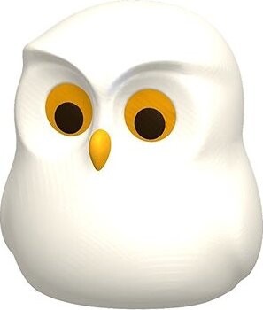 Tesla silikónová nočná lampička – Sova